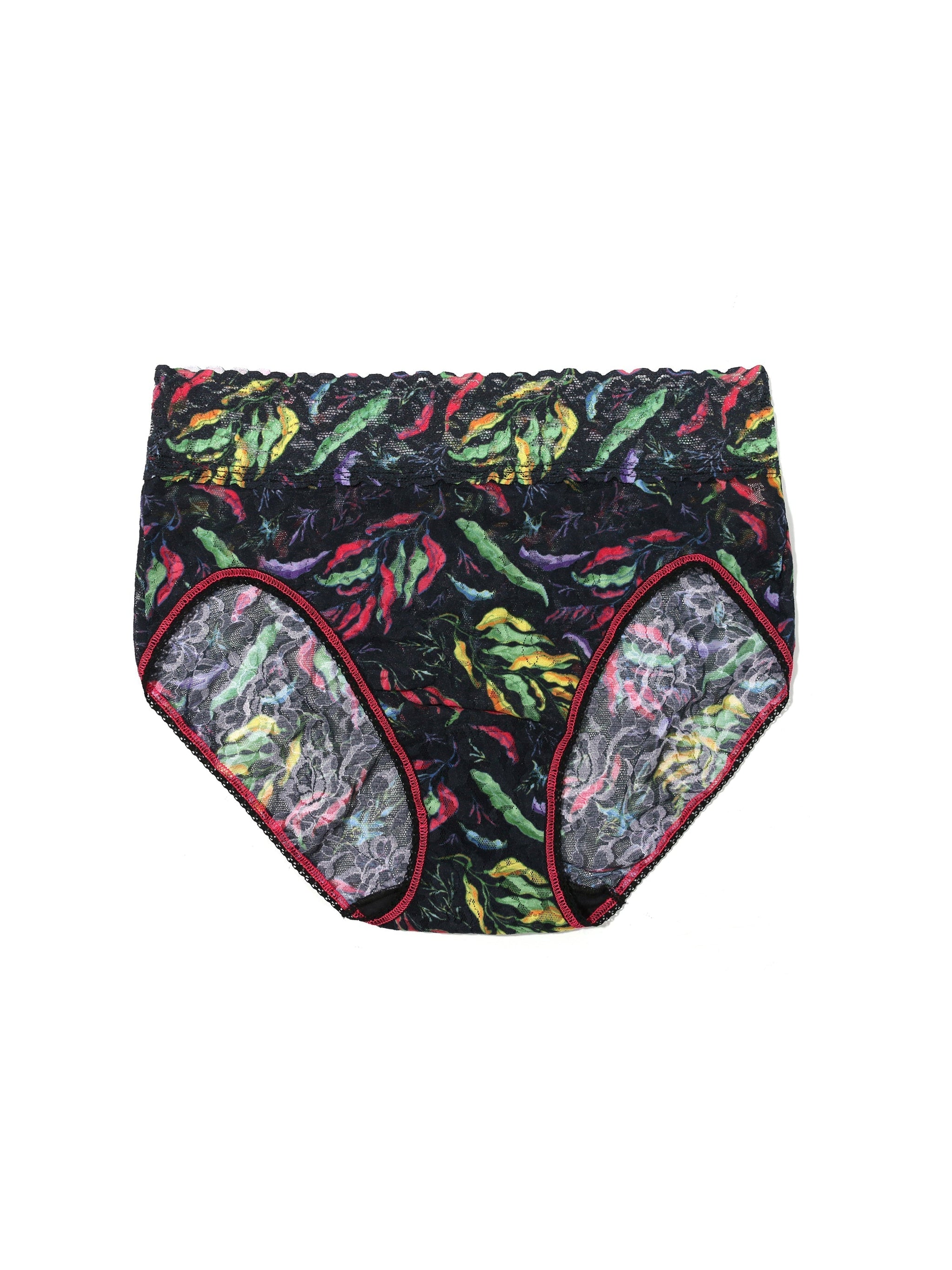 Printed Signature Lace French Brief Floating Sale