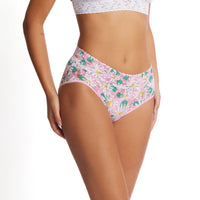 Printed Signature Lace French Brief Hello Spring Sale