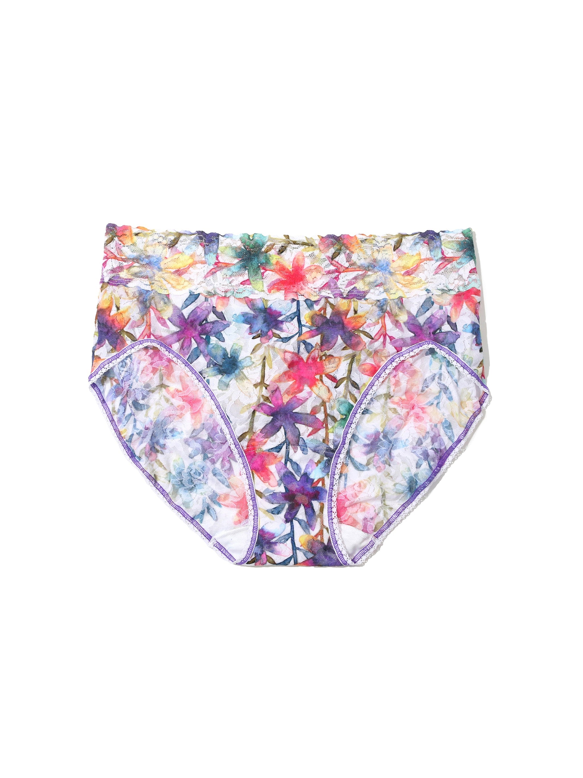 Printed Signature Lace French Brief Still Blooming Sale