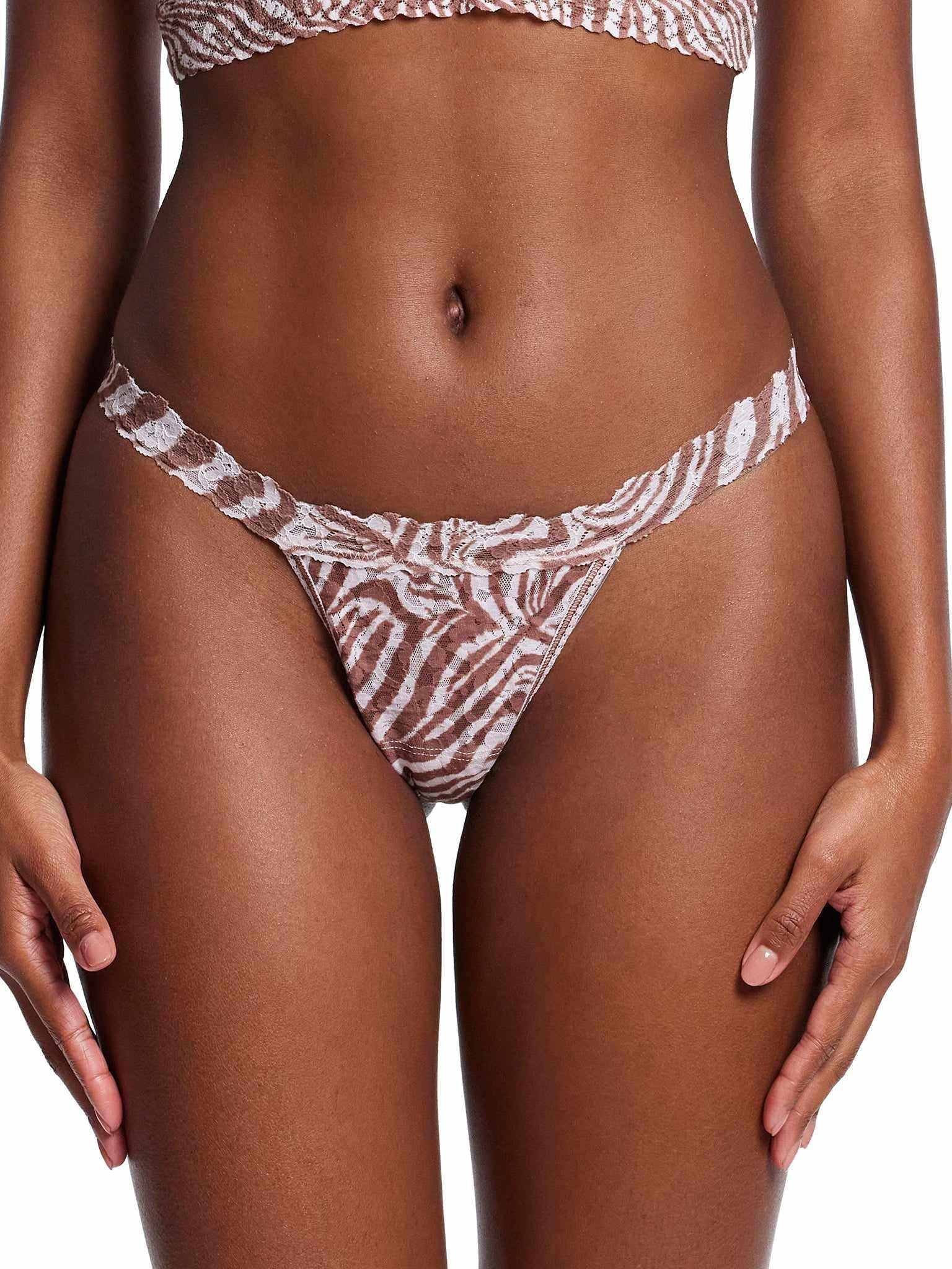Printed Signature Lace® G-String Hide And Seek Sale