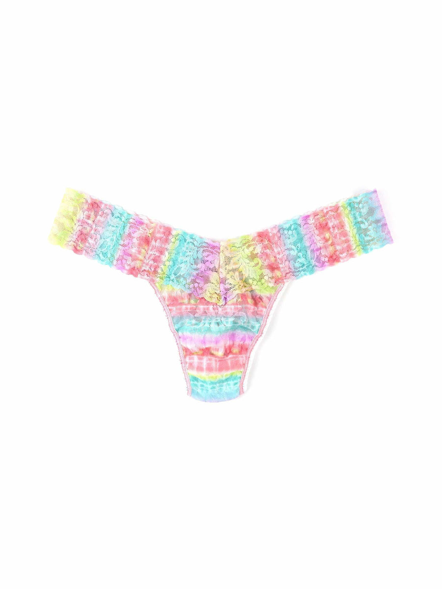 Printed Signature Lace Low Rise Thong-BOHEMIAN STRIPE-Hanky Panky