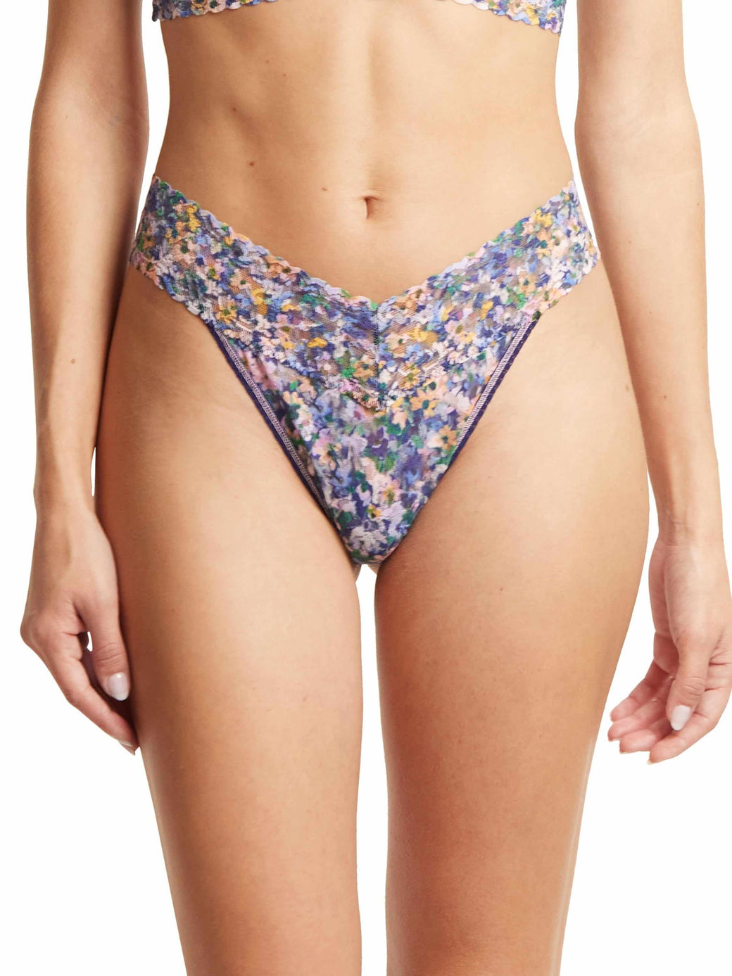 Printed Signature Lace® Original Rise Thong Staycation Sale