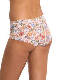 Printed Signature Lace® Boyshort By The Sea Beige Sale