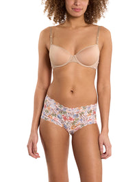 Printed Signature Lace® Boyshort By The Sea Beige Sale