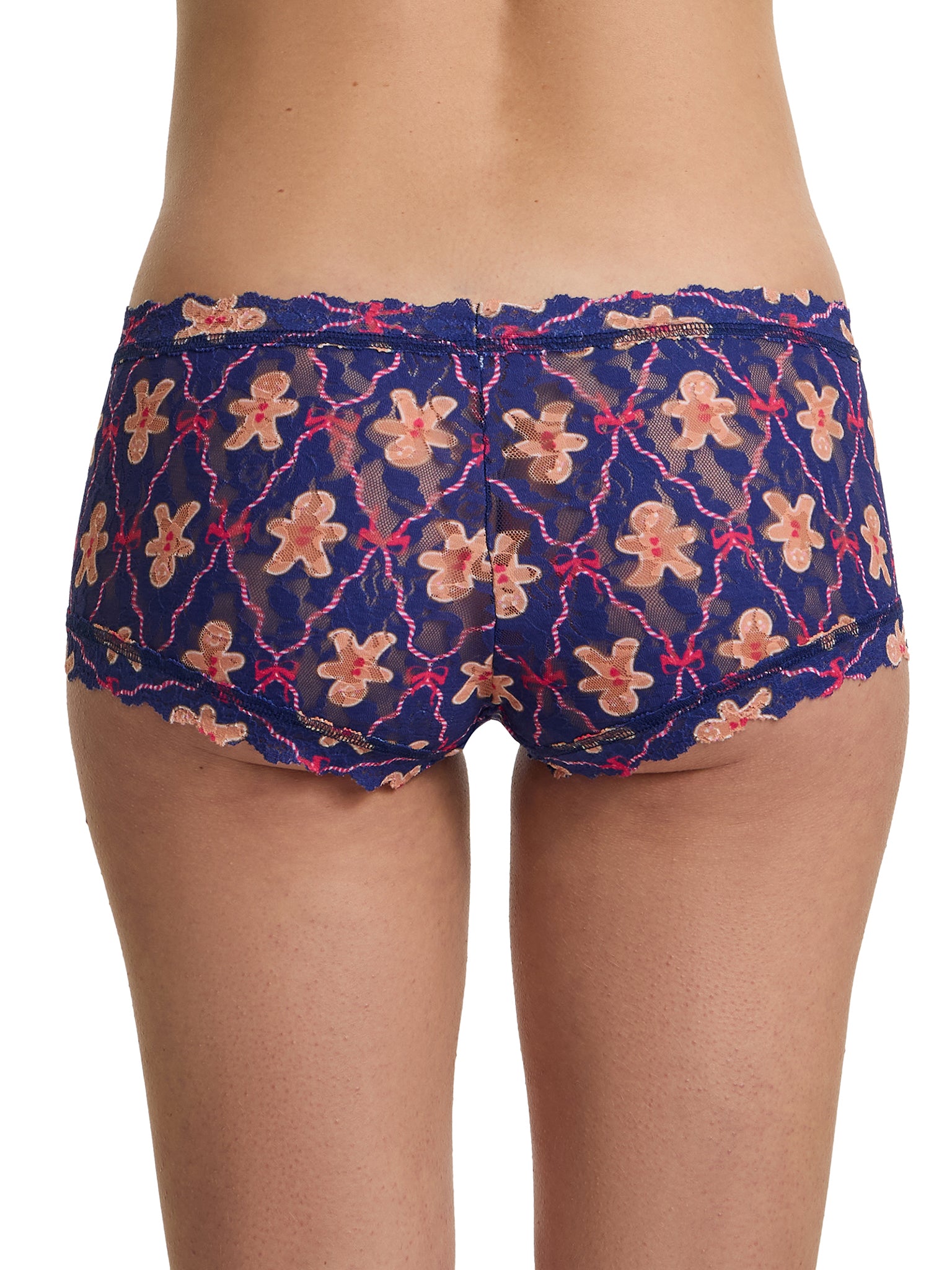 Printed Signature Lace® Boyshort Festive Gingerbread Cookies