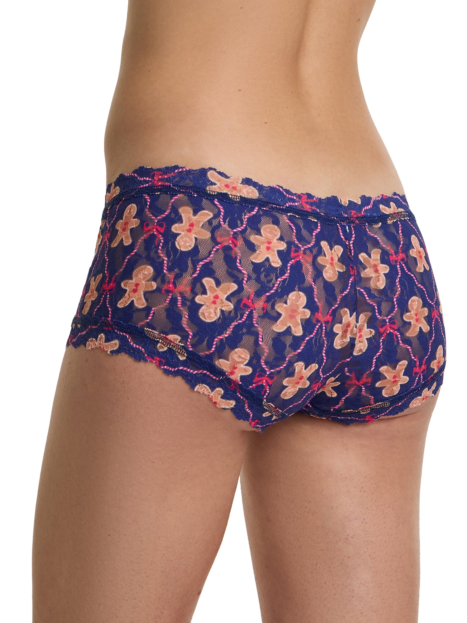 Printed Signature Lace® Boyshort Festive Gingerbread Cookies Sale