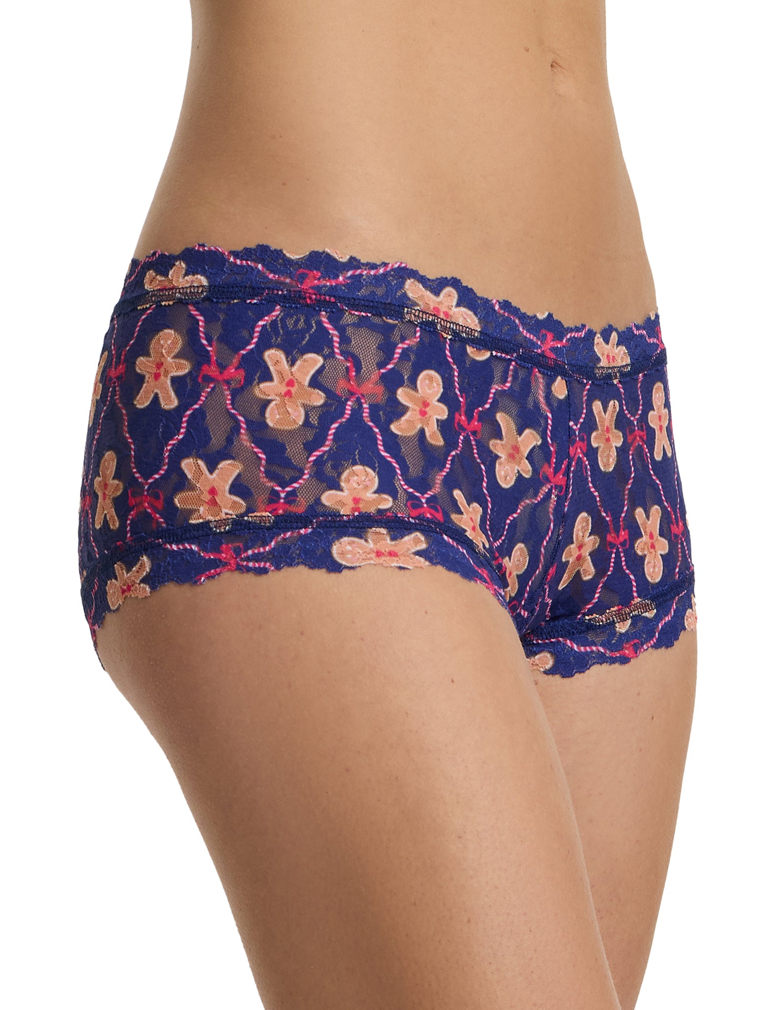 Printed Signature Lace® Boyshort Festive Gingerbread Cookies Sale