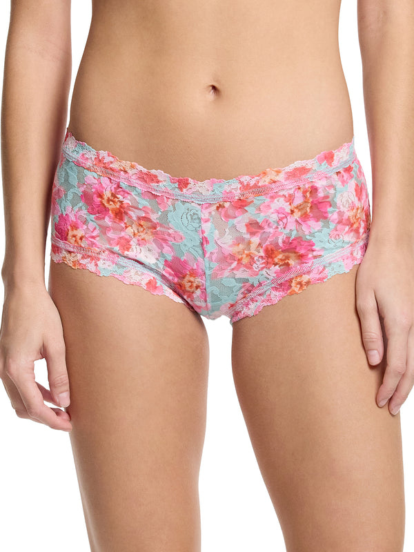 Printed Signature Lace® Boyshort First Bloom Sale