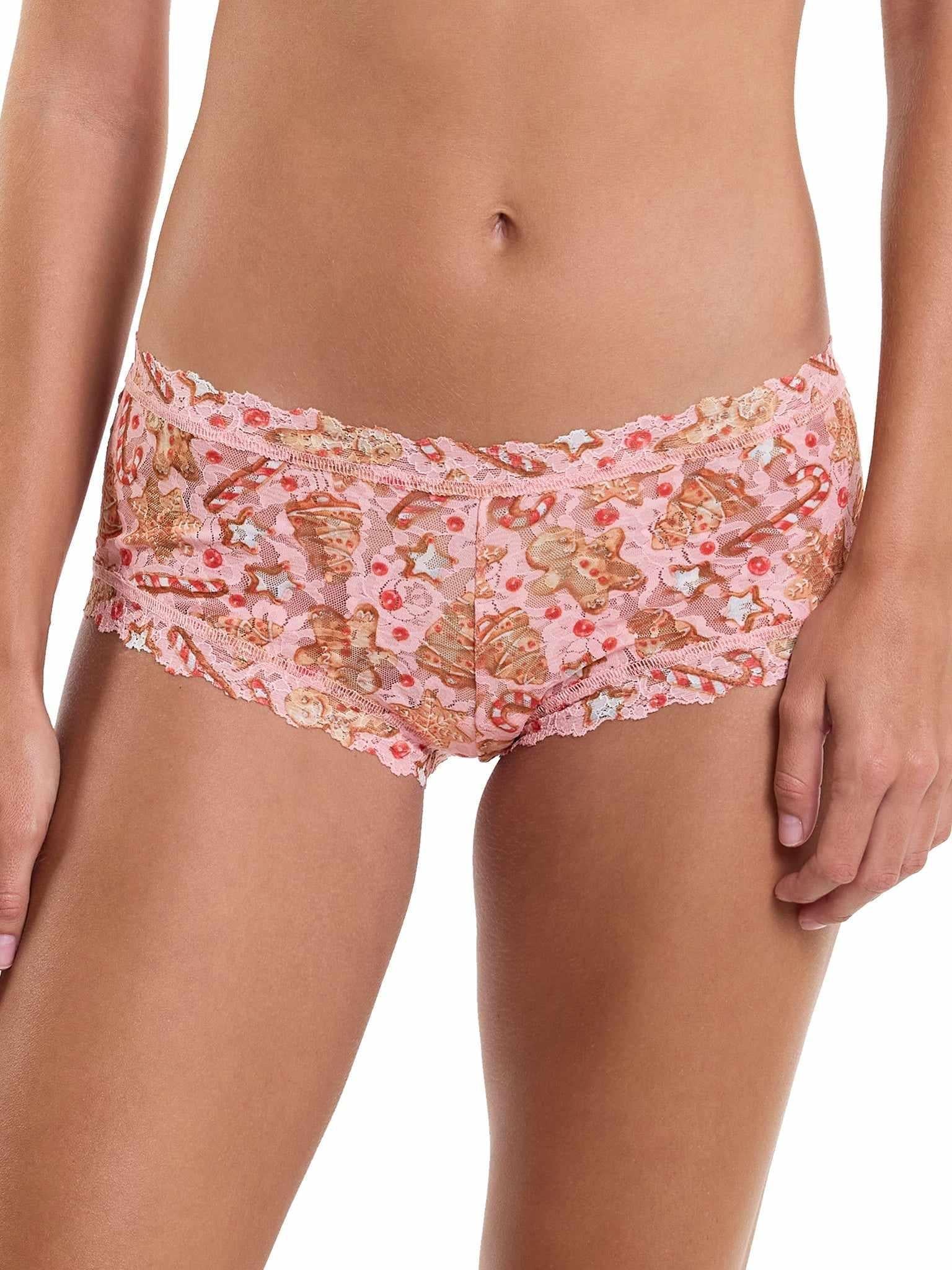 Printed Signature Lace® Boyshort Gingerbread