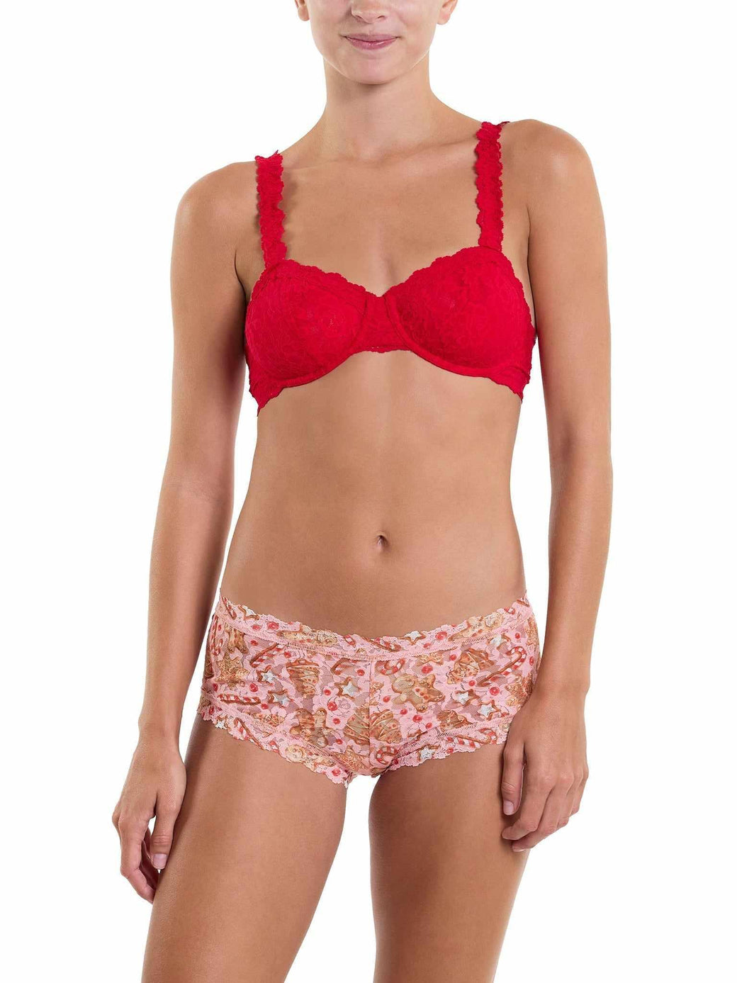 Printed Signature Lace® Boyshort Gingerbread