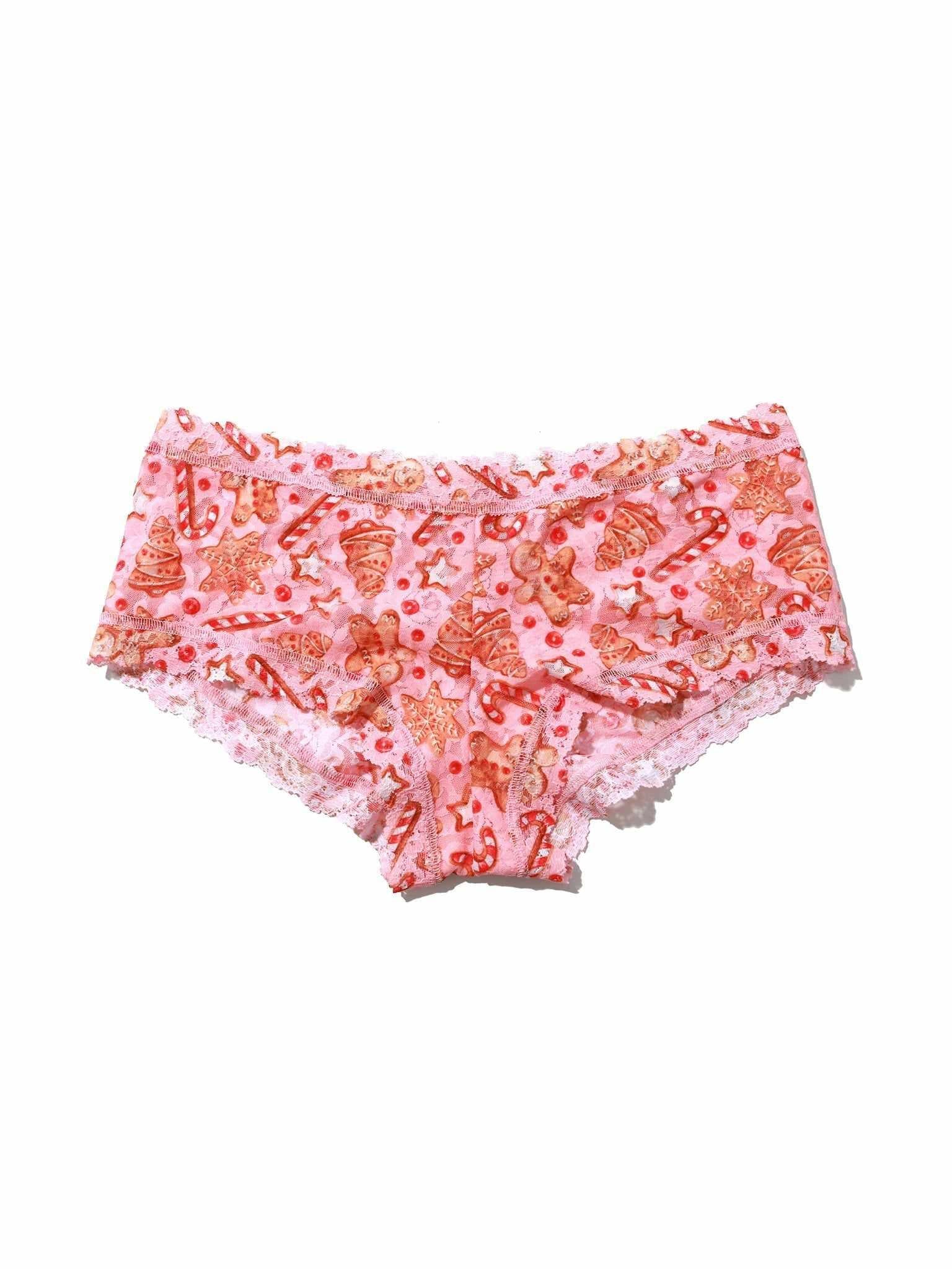 Printed Signature Lace® Boyshort Gingerbread