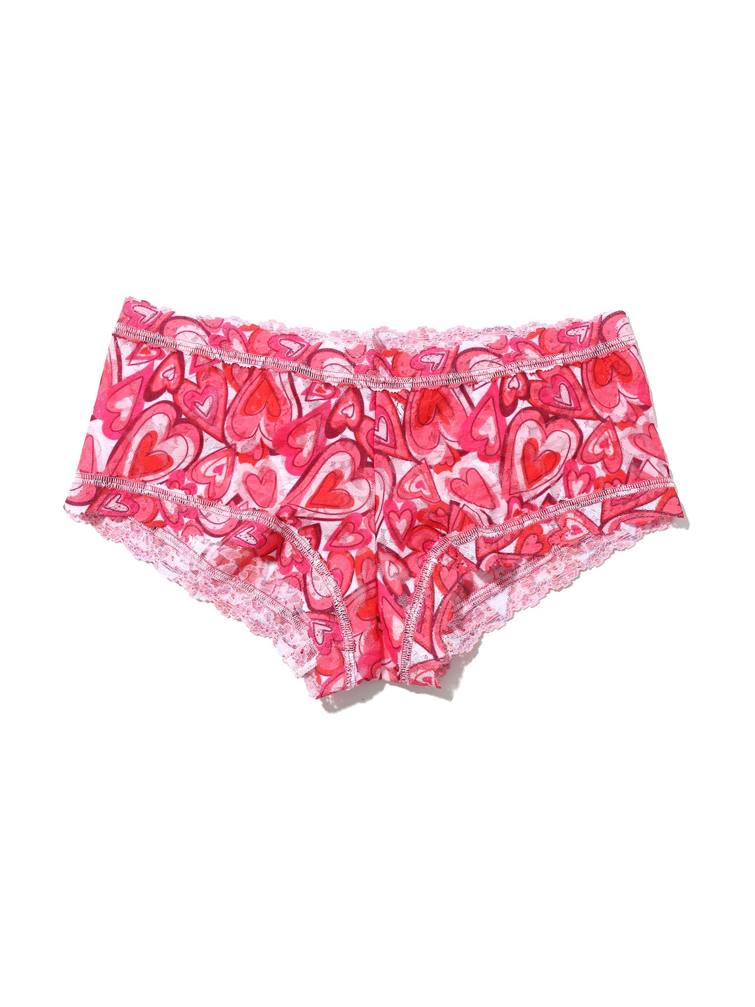 Printed Signature Lace® Boyshort Lots Of Love Sale | Hanky Panky