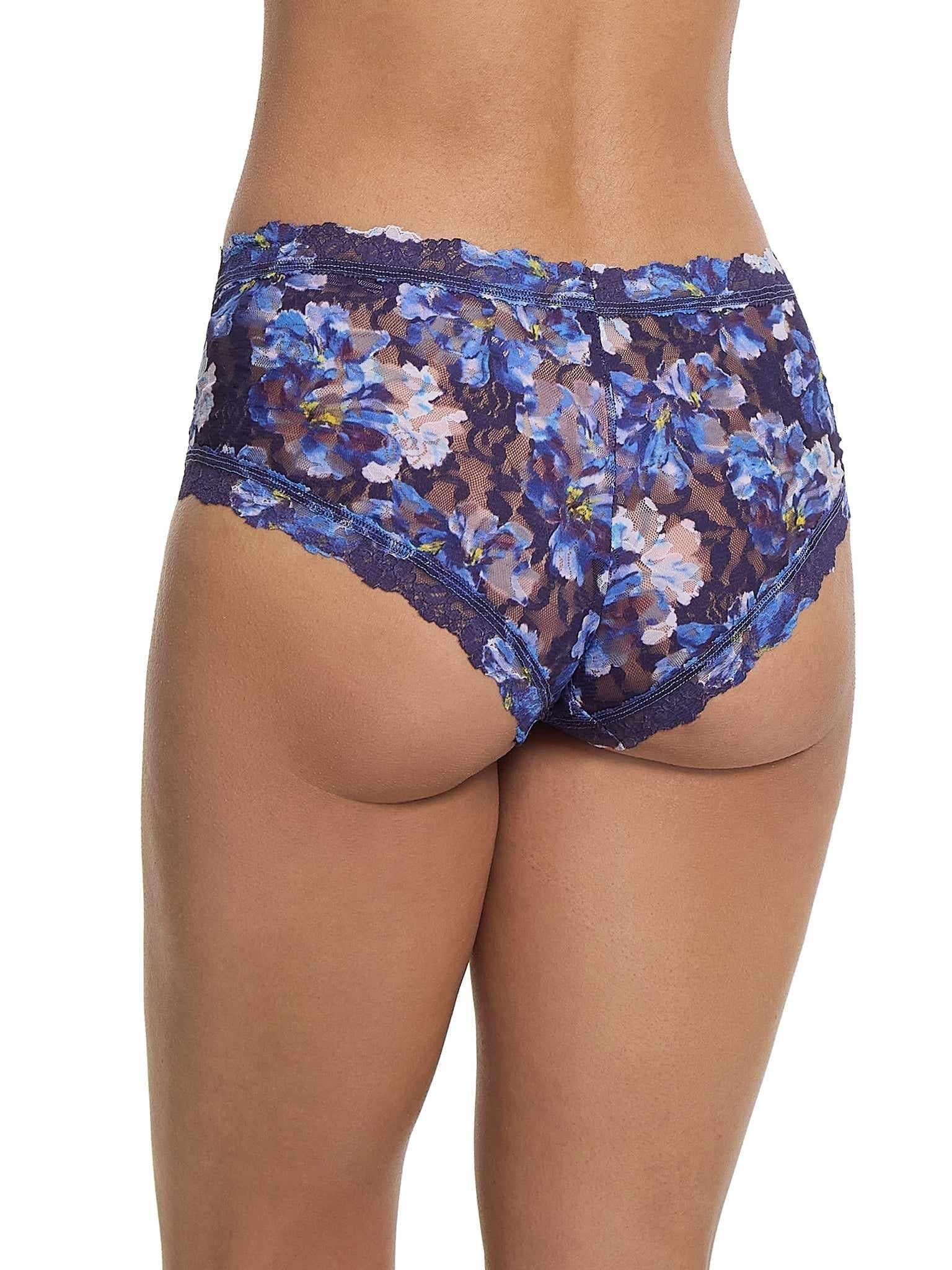 Printed Signature Lace® Boyshort Nightfall Purple
