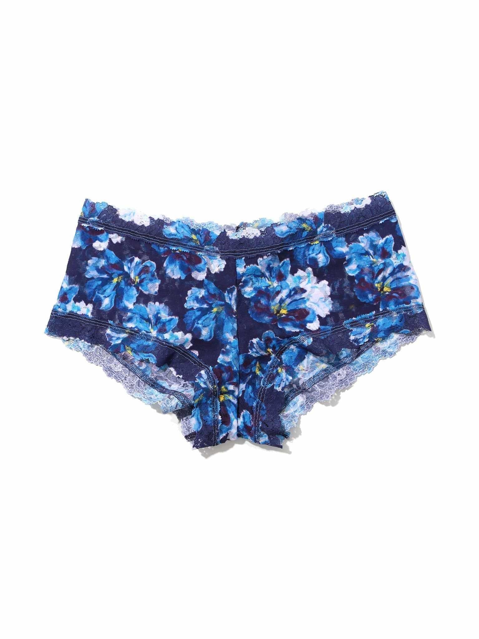 Printed Signature Lace® Boyshort Nightfall Purple