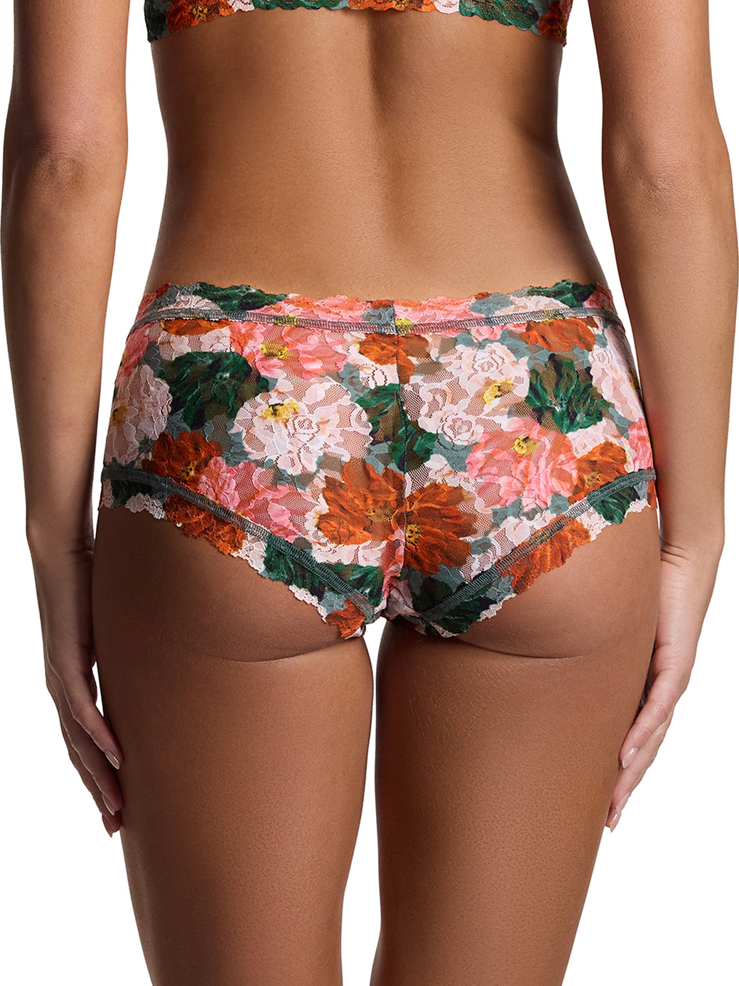 Printed Signature Lace® Boyshort Paint Me Like Black Friday Sale