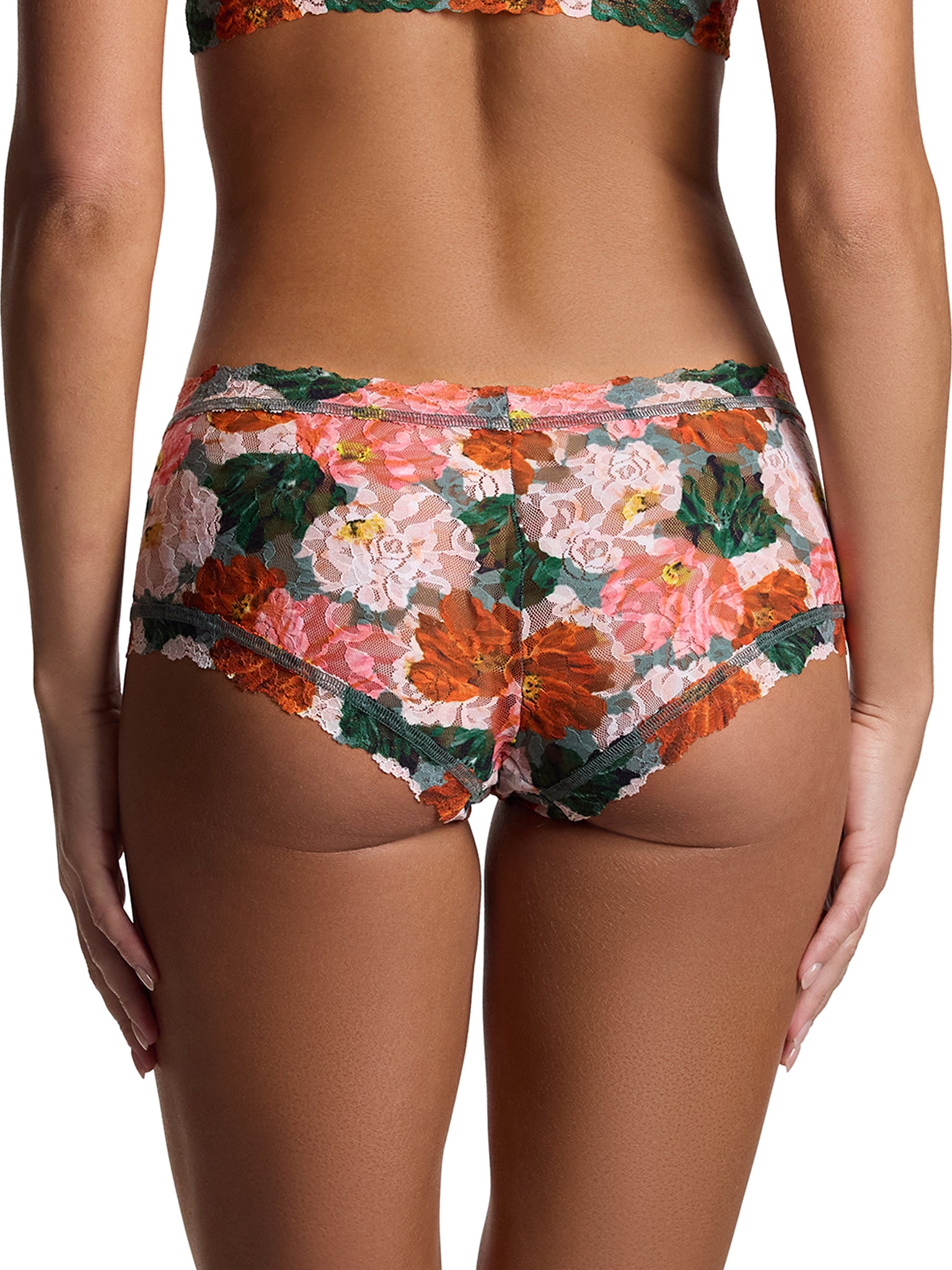 Printed Signature Lace® Boyshort Paint Me Like Black Friday Sale