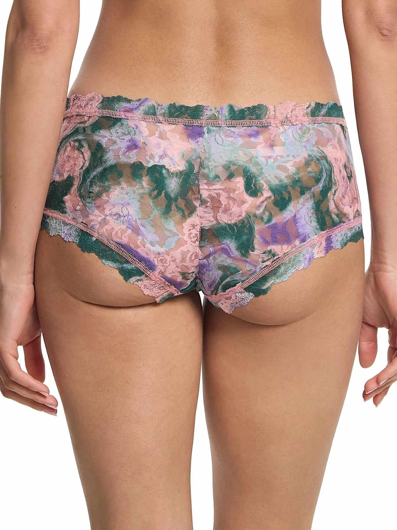 Printed Signature Lace® Boyshort Painter
