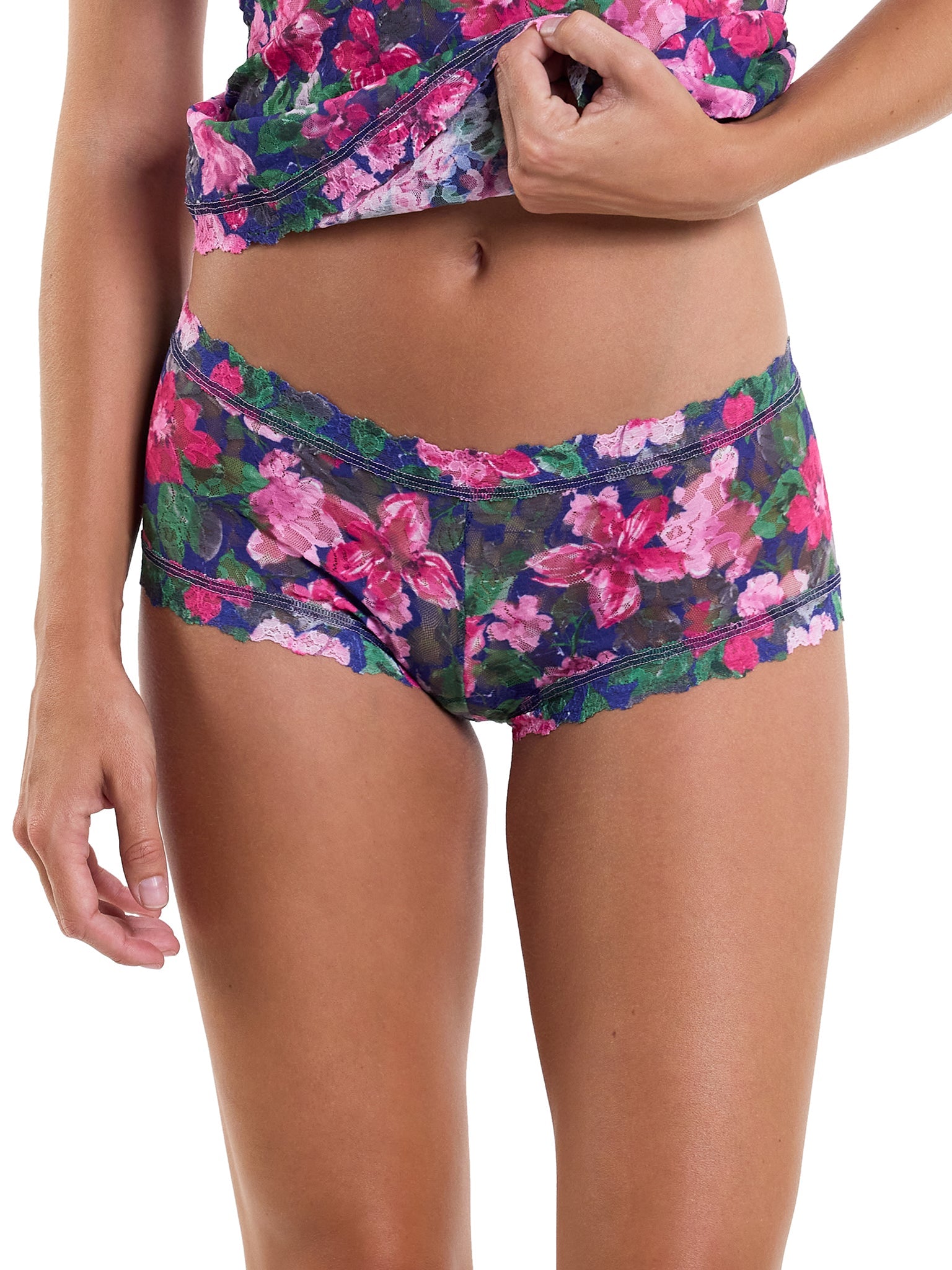 Printed Signature Lace® Boyshort Tis' The Season Sale | Hanky Panky