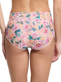 Printed Signature Lace® French Brief Buy Myself Flowers  Black Friday Sale