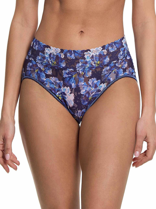 Printed Signature Lace® French Brief Nightfall Purple  Black Friday Sale
