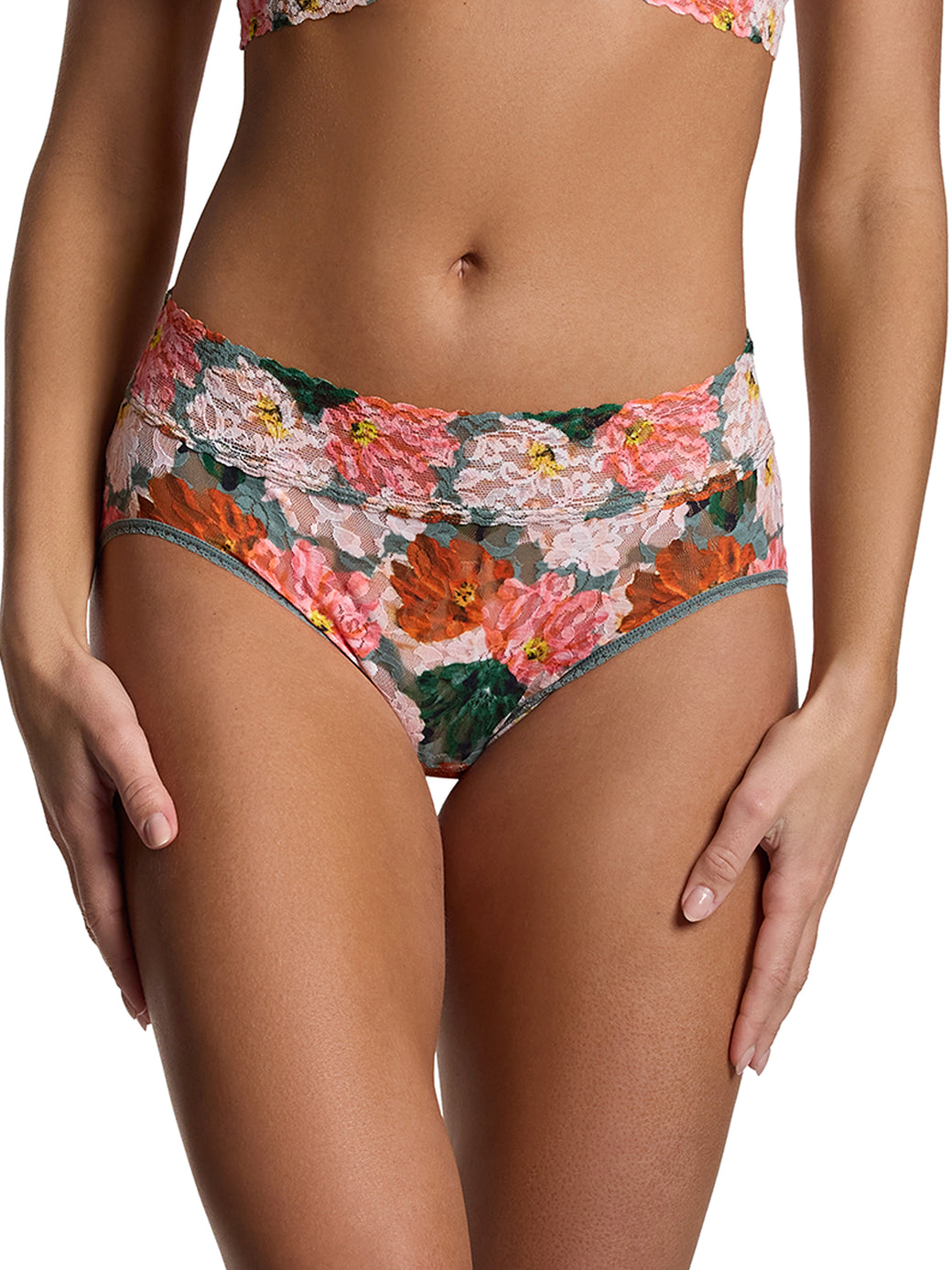 Printed Signature Lace® French Brief Paint Me Like Sale