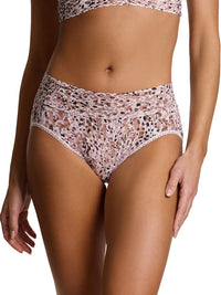 Printed Signature Lace® French Brief Unconventional White Sale