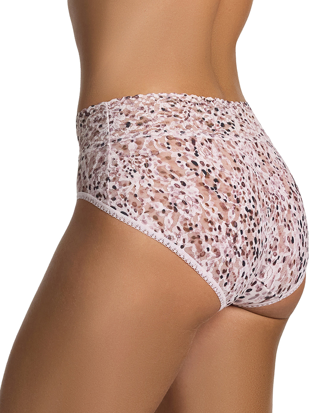 Printed Signature Lace® French Brief Unconventional White Sale