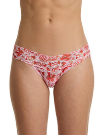 4911® Printed Signature Lace® Low Rise Thong Festive Ornamints Sale