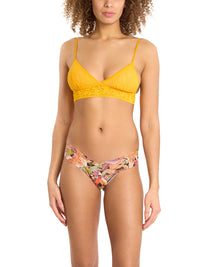 Printed Signature Lace® Low Rise Thong Now You See Me  Black Friday Sale