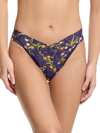Printed Signature Lace® Original Rise Thong Central Park Sale