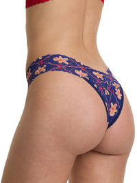 Printed Signature Lace® Original Rise Thong Festive Gingerbread Cookies Sale