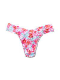 Printed Signature Lace® Original Rise Thong First Bloom Sale
