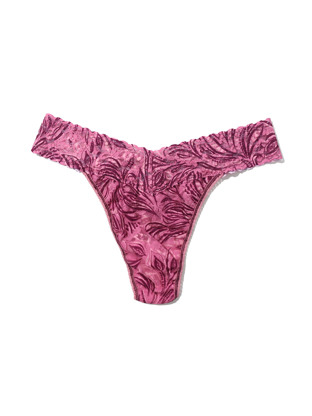 Printed Signature Lace® Original Rise Thong In The Jungle Sale