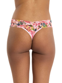 Printed Signature Lace® Original Rise Thong Masterpiece Sale