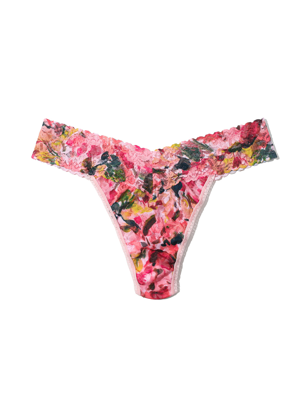 Printed Signature Lace® Original Rise Thong Masterpiece Sale