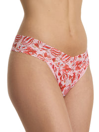 Printed Signature Lace® Original Rise Thong Ornamints Sale