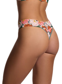Printed Signature Lace® Original Rise Thong Paint Me Like Sale