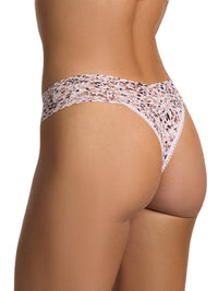 Printed Signature Lace® Original Rise Thong Unconventional White Sale