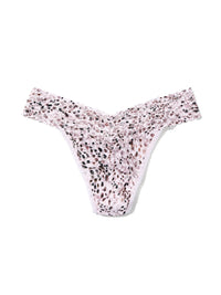 Printed Signature Lace® Original Rise Thong Unconventional White Sale