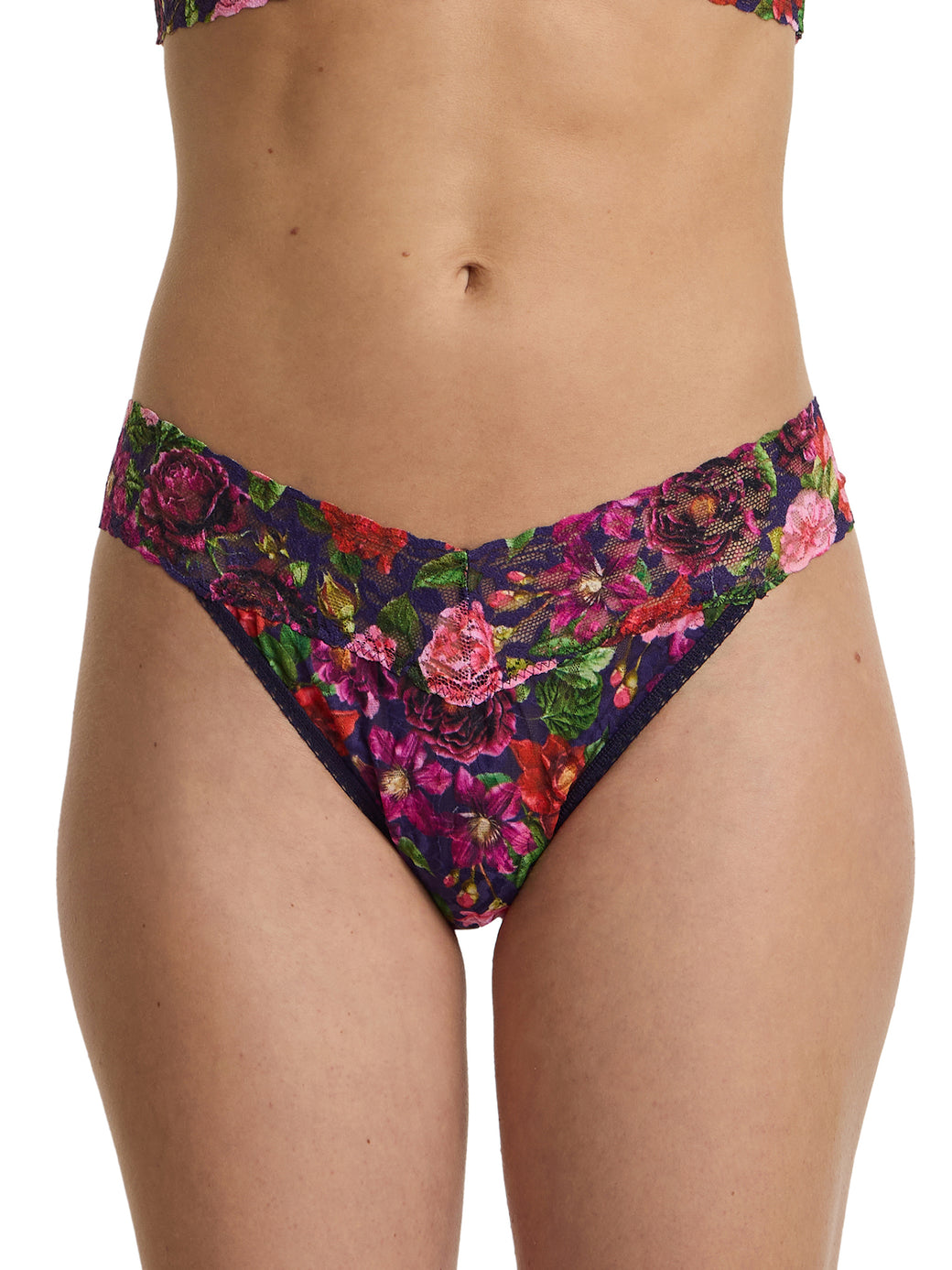 Printed Signature Lace® Original Rise Thong Winters Tale Floral
