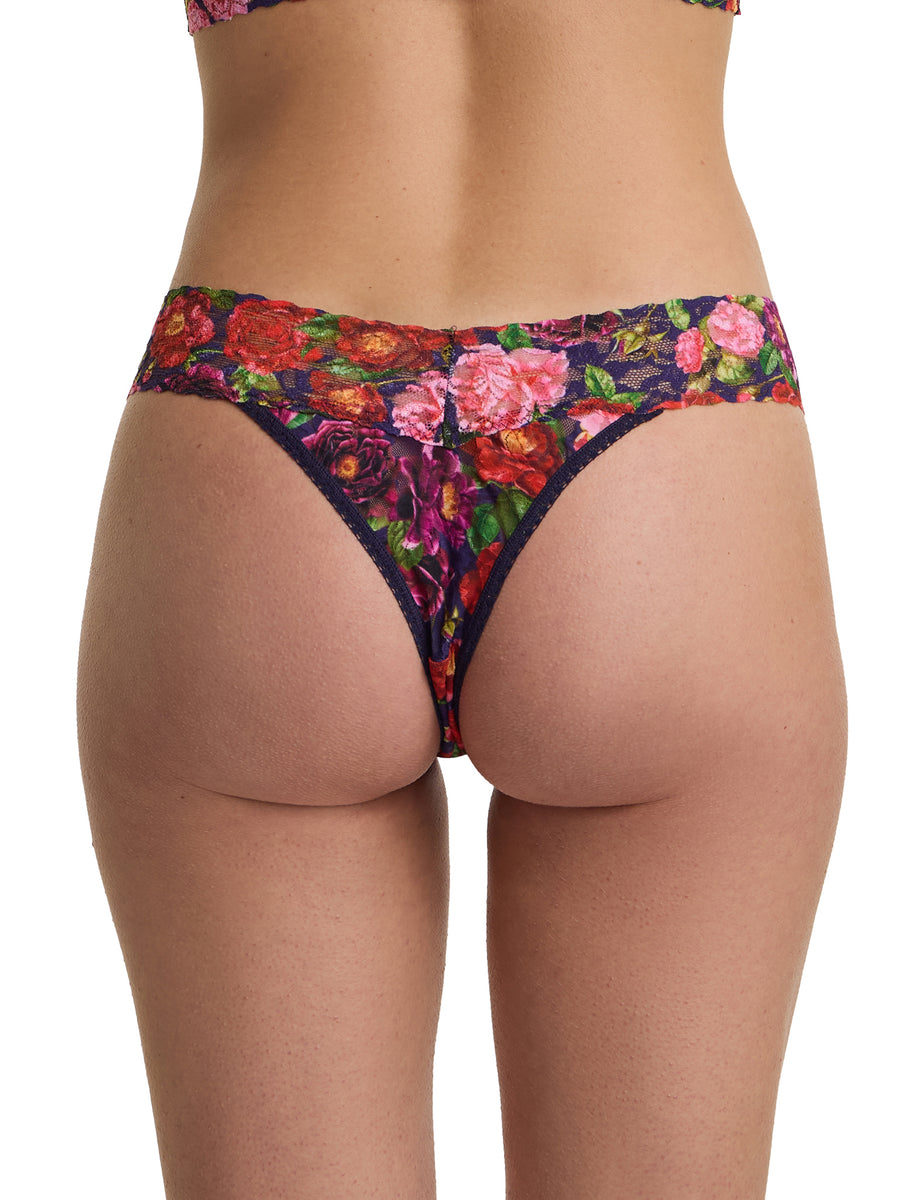 Printed Signature Lace® Original Rise Thong Winters Tale Floral Sale