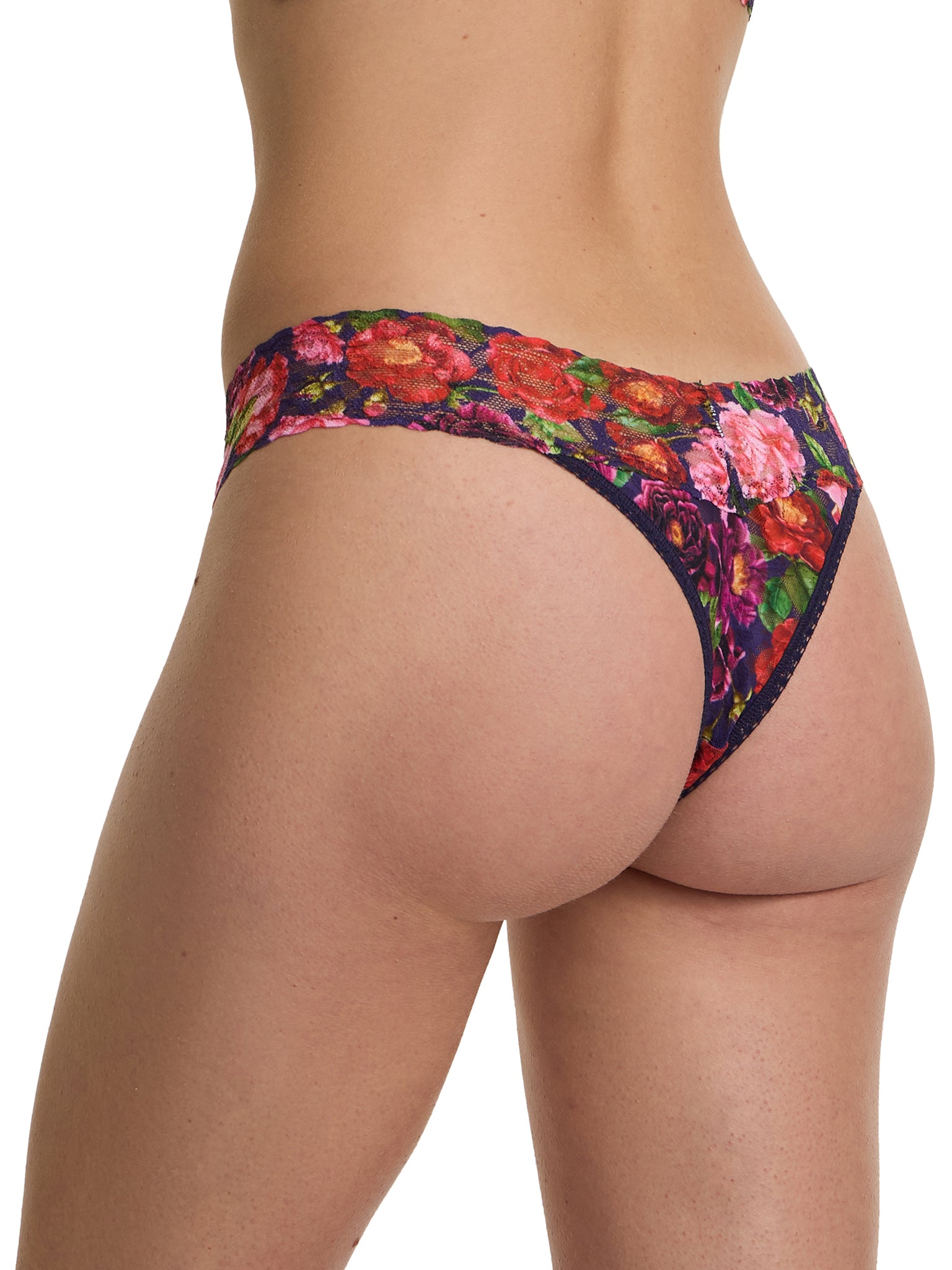 Printed Signature Lace® Original Rise Thong Winters Tale Floral