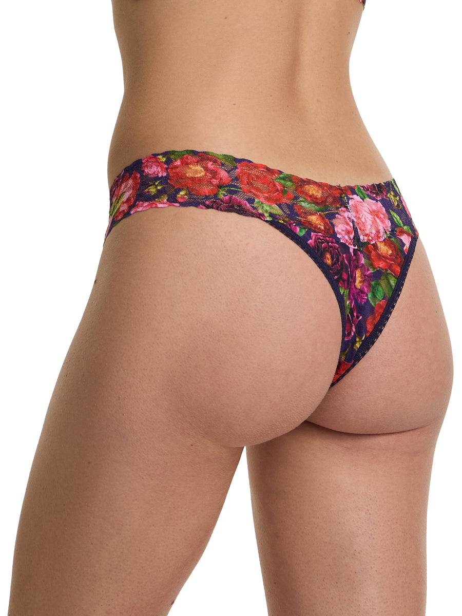Printed Signature Lace® Original Rise Thong Winters Tale Floral Sale