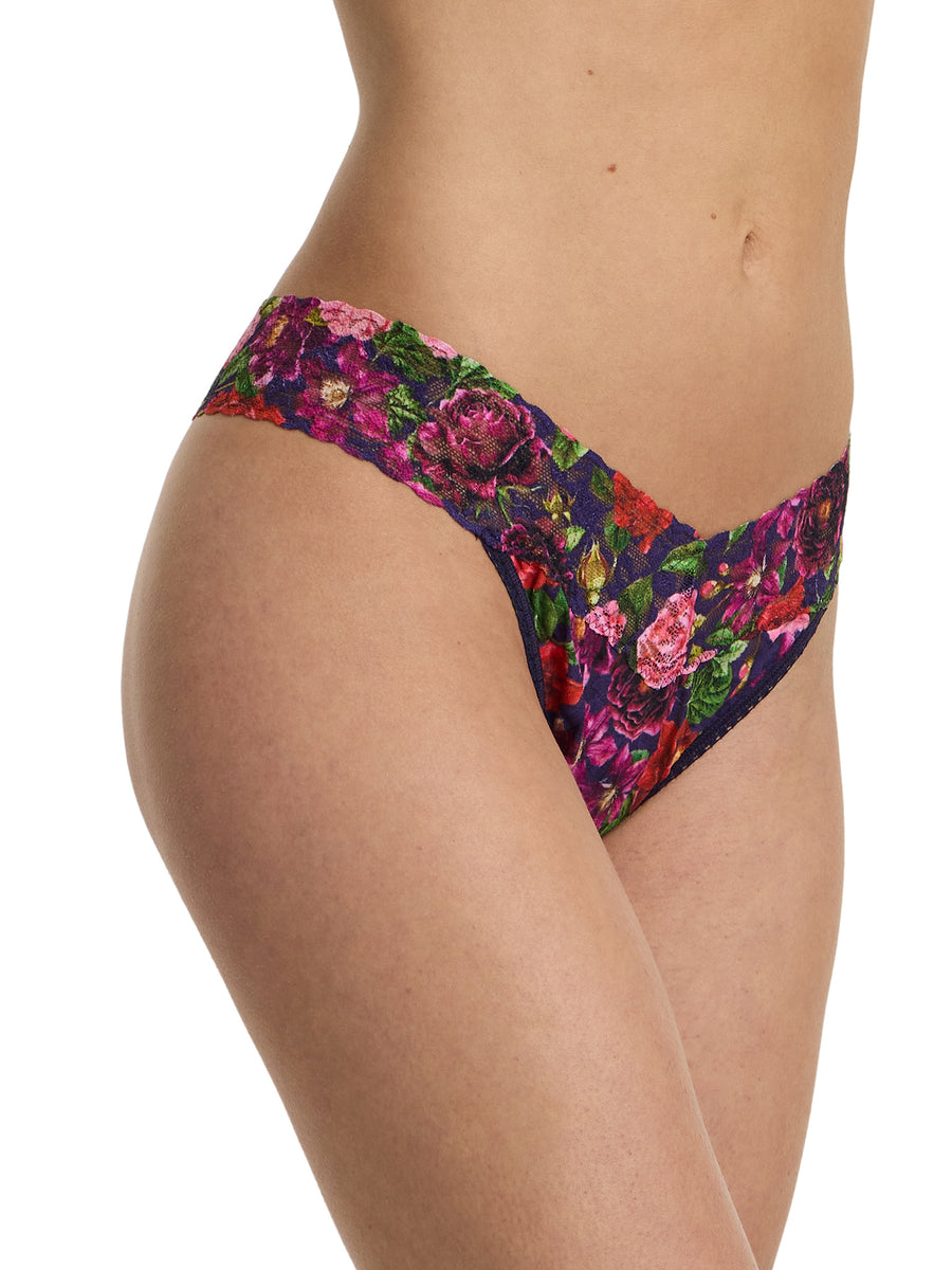 Printed Signature Lace® Original Rise Thong Winters Tale Floral Sale