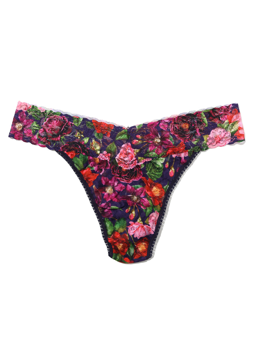 Printed Signature Lace® Original Rise Thong Winters Tale Floral Sale