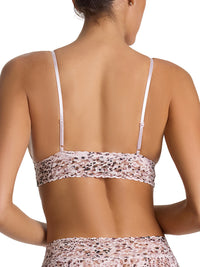 Printed Signature Lace® Padded Triangle Bralette Unconventional White Black Friday Sale