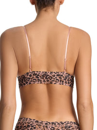 Printed Signature Lace® Padded Triangle Bralette Walk On The Wild Side Black Friday Sale