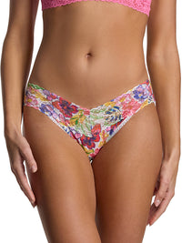 Printed Signature Lace® V-Kini Adorned Floral Print Black Friday Sale