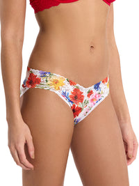 Printed Signature Lace® V-Kini Meadow Mix White Sale