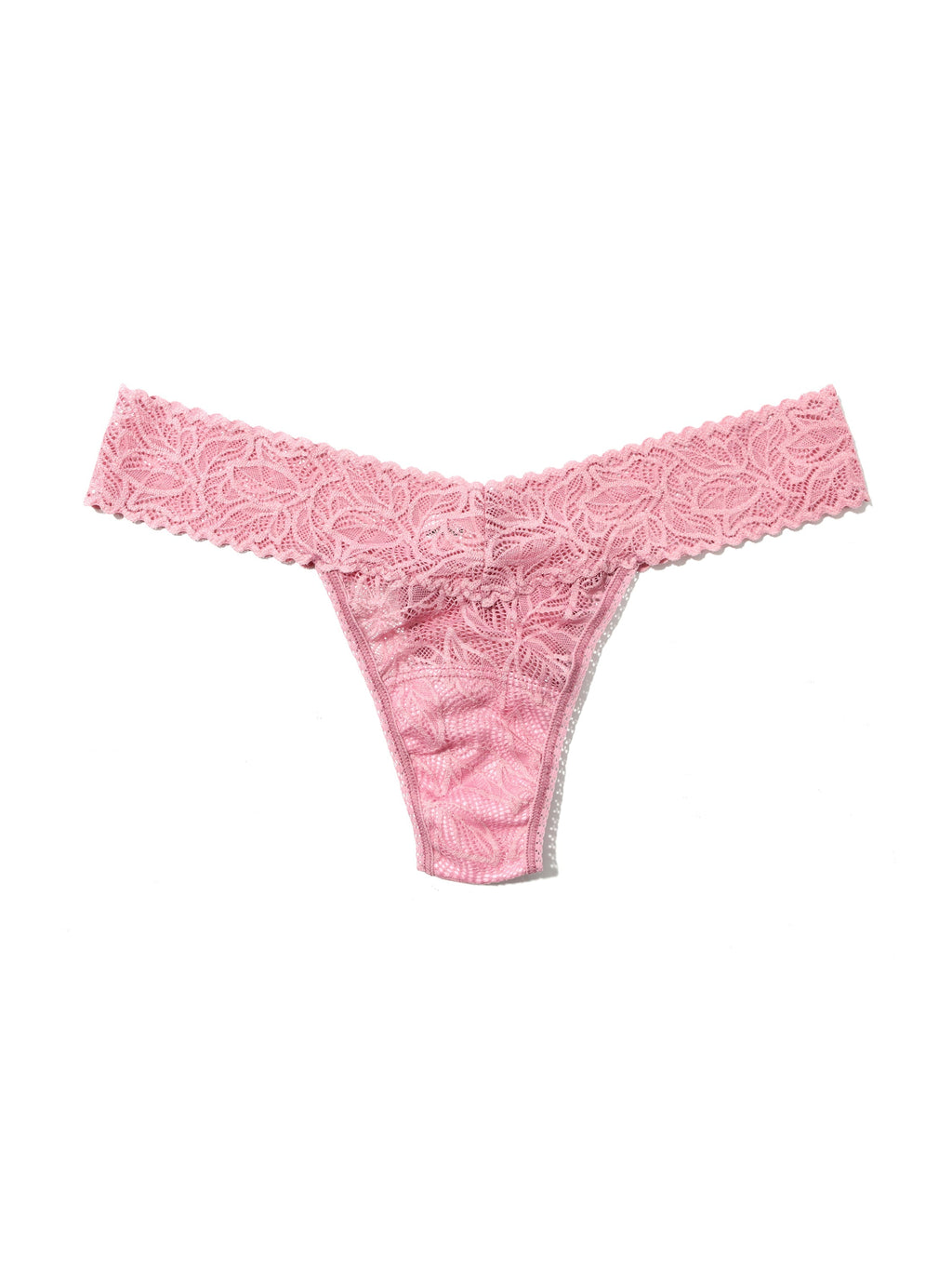 Re-Leaf Low Rise Thong Mauve Orchid Pink Sale | Hanky Panky